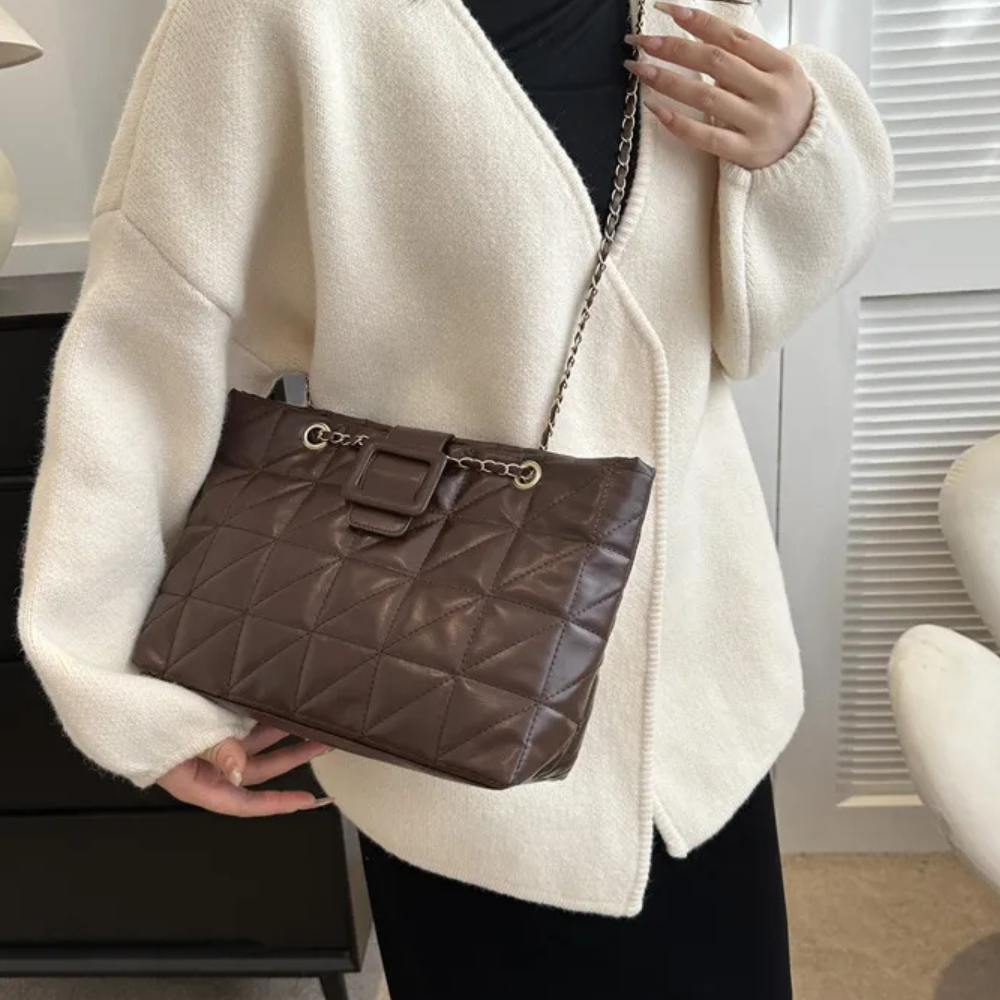 Women Shoulder Bags New Trendy Chic Chanel-style Rhombus Chain Bag