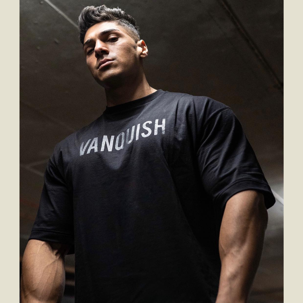 Men's Plus Size Round Neck Half Sleeve T-Shirt