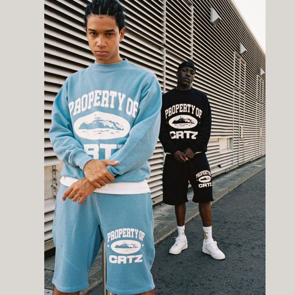Men's Letter Graphic Round Neck Sweatshirt