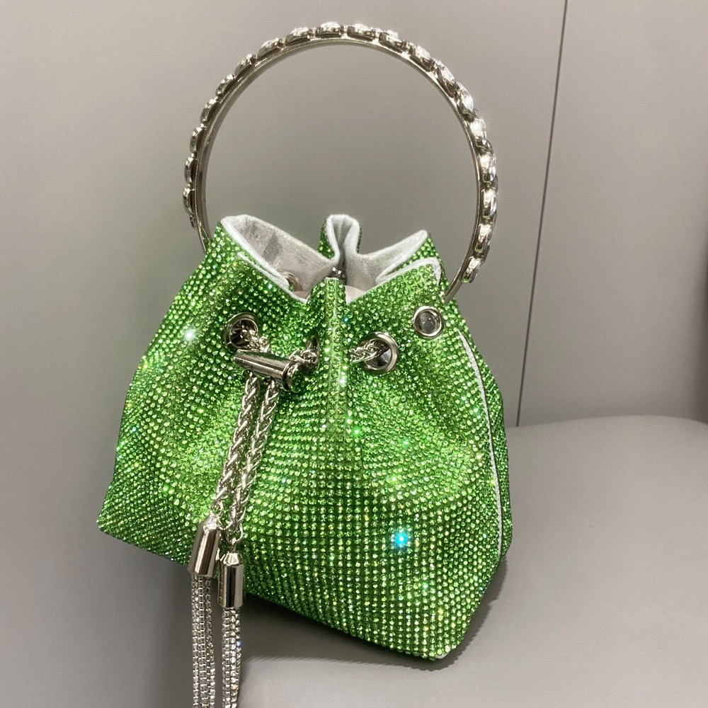 European And American Shiny Diamond Handbag For Women