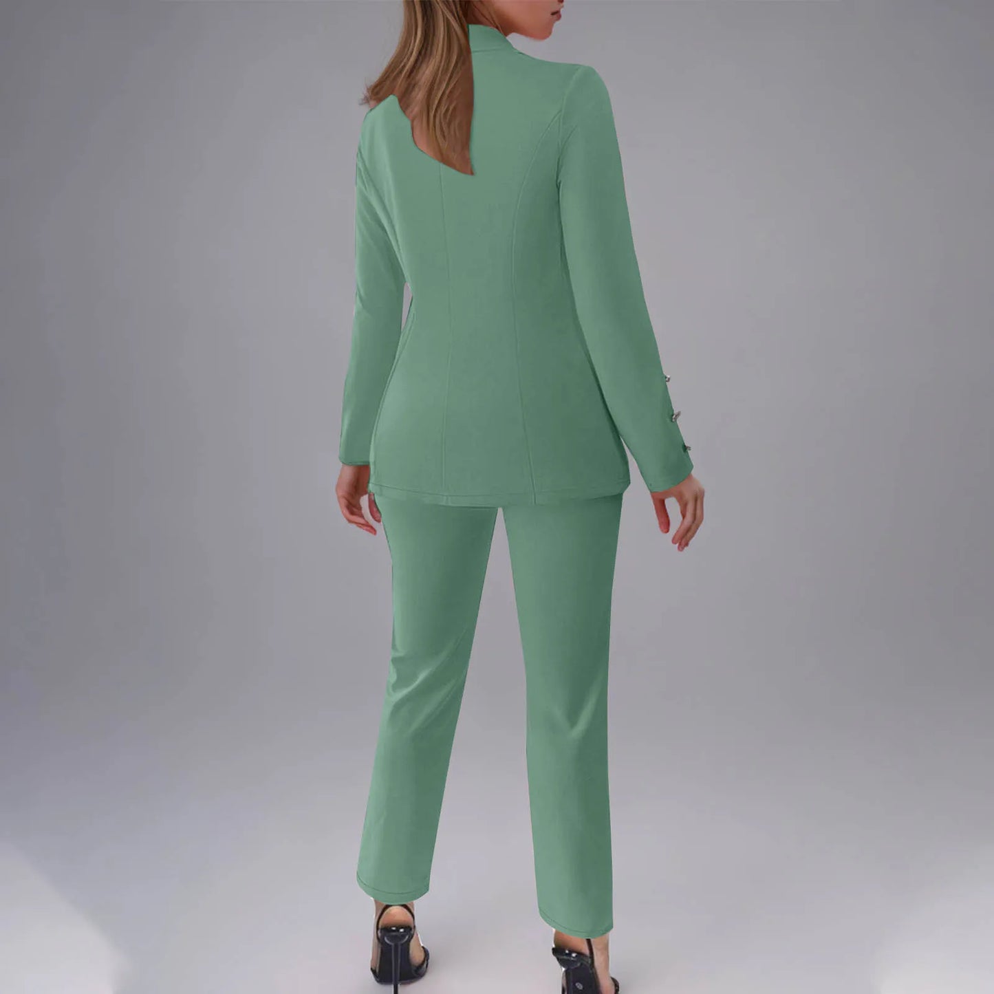 Button Slim Lapel Cardigan Graceful Suit Jacket