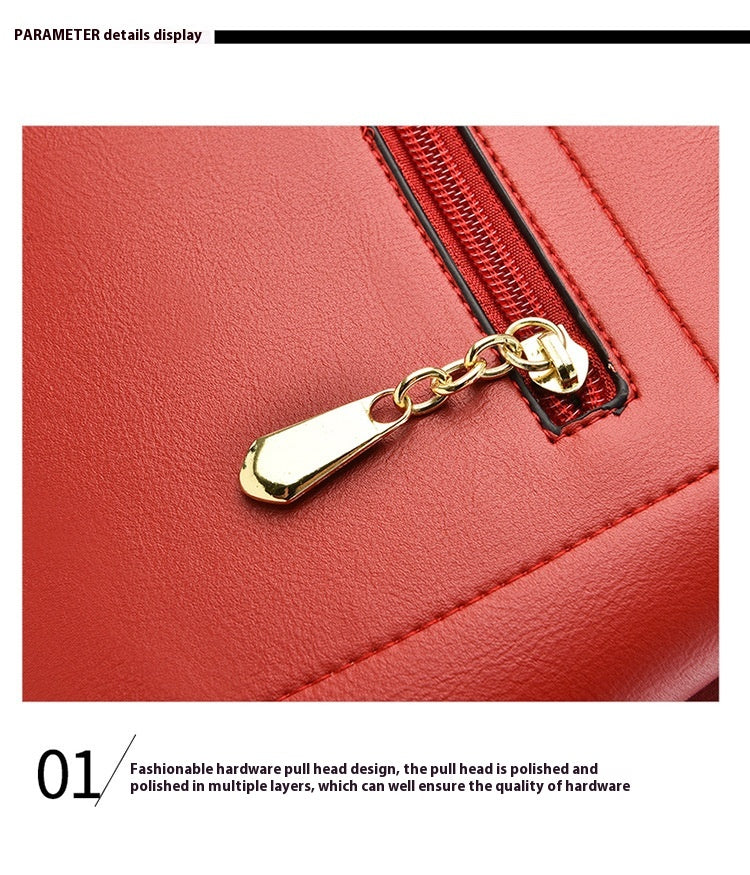 Middle-aged Mom High-grade Generous One-shoulder Crossbody Bag