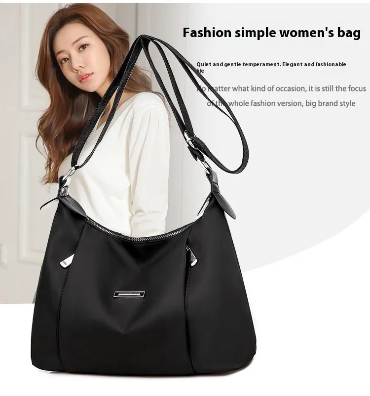 Fashion Oxford Cloth Shoulder Bag Simple Women's Crossbody Bag