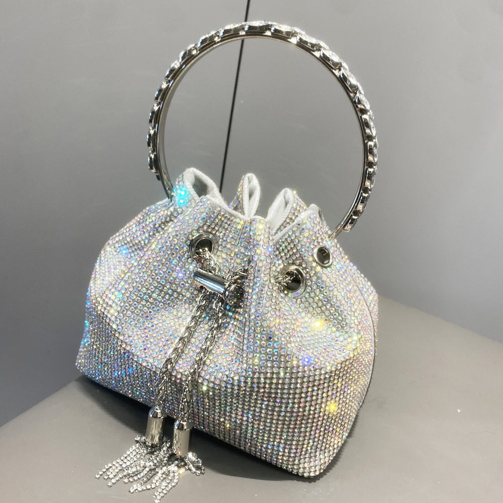 European And American Shiny Diamond Handbag For Women