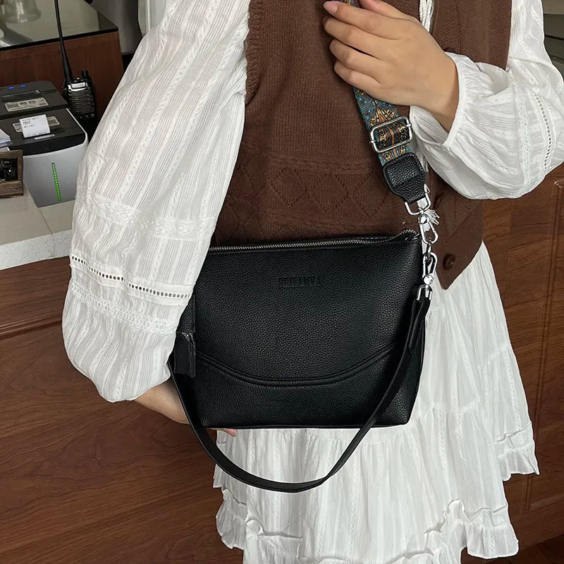 Women’s Ethnic Embroidery Crossbody Bag – Durable, Spacious, and Stylish