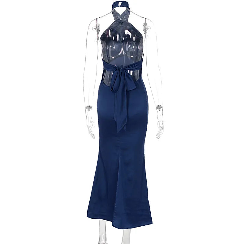 Summer Fashion Elegant Backless Sleeveless Dress