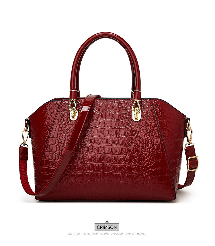 Simple Generous One-shoulder Crossbody Bag