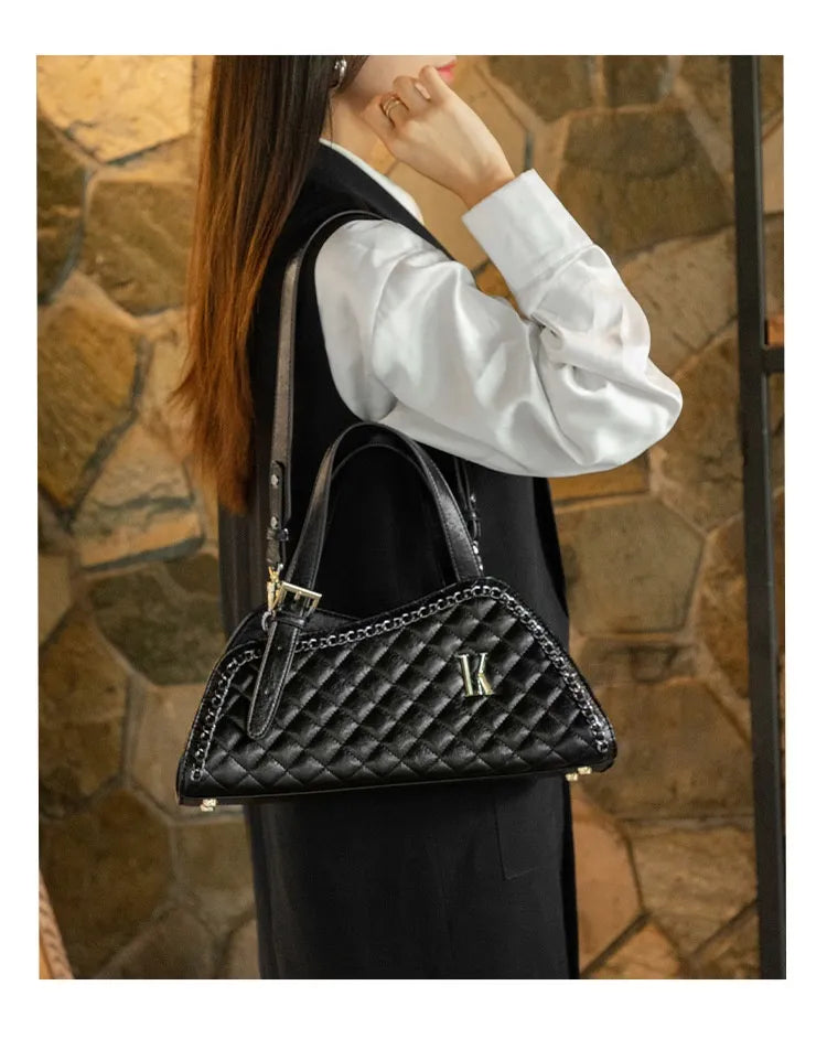 Women's New Fashion All-matching Commuter Shoulder Messenger Bag