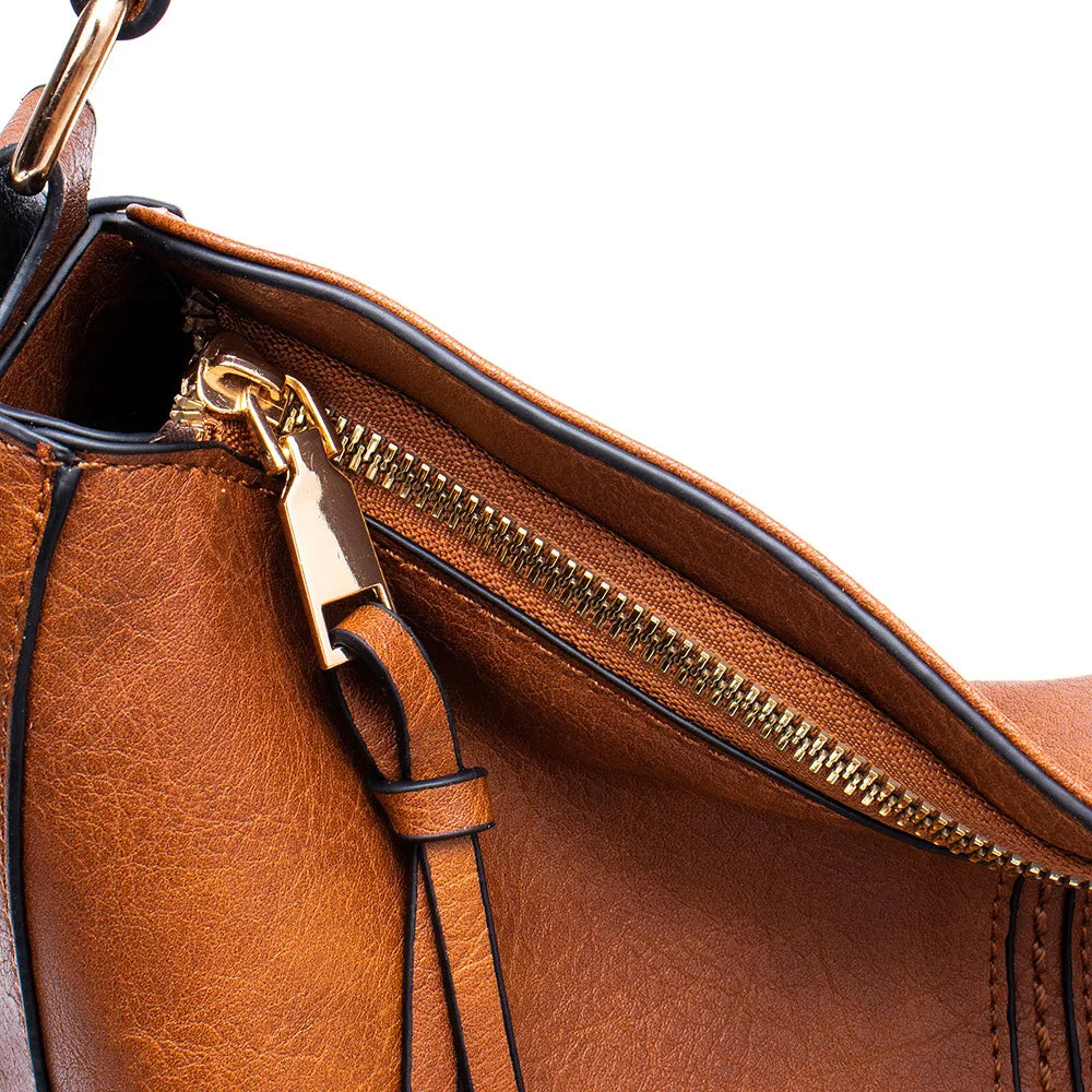 Hobo Bags Women High Capacity Handbags Fashion Commuting Crossbody Shoulder Bag Shopping Totes