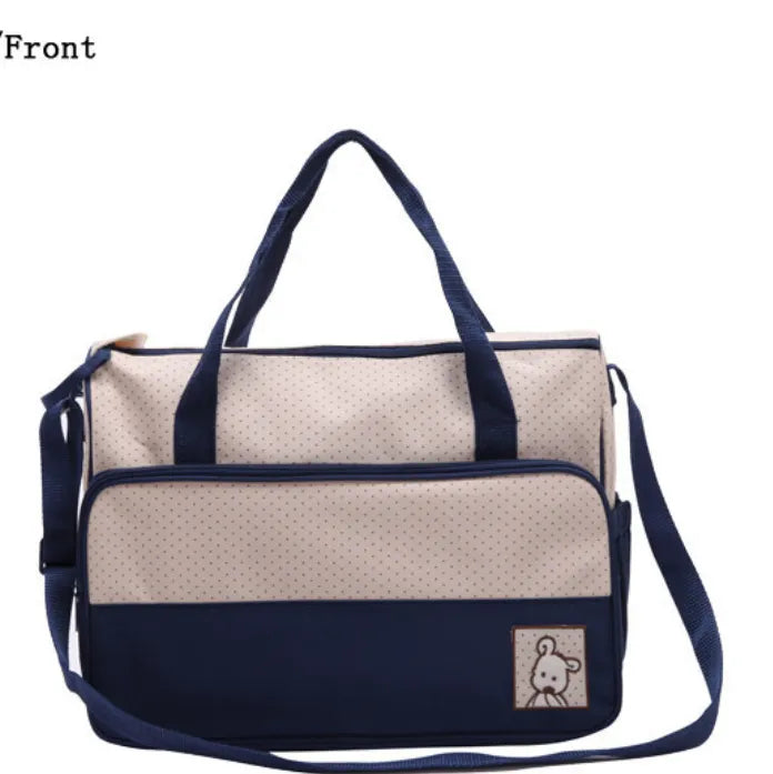 Baby Diaper Bag Suits For Mom Baby Bottle Holder Mother Mummy Stroller Maternity Nappy Bags Sets