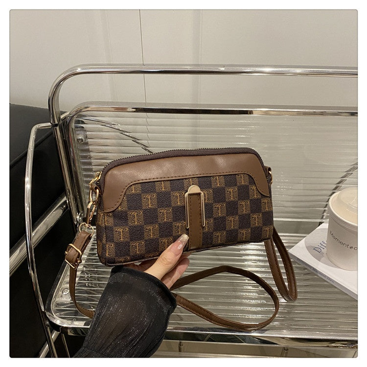 Chess Plaid Women's Bag Autumn And Winter Classic Style Portable