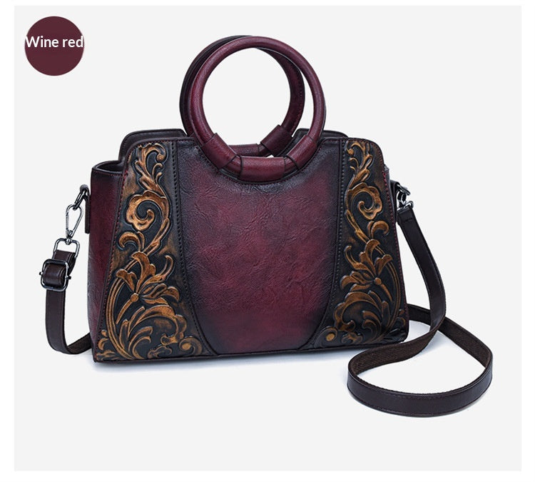 Large-capacity Shouldercarry Ethnic-style Womens Bag