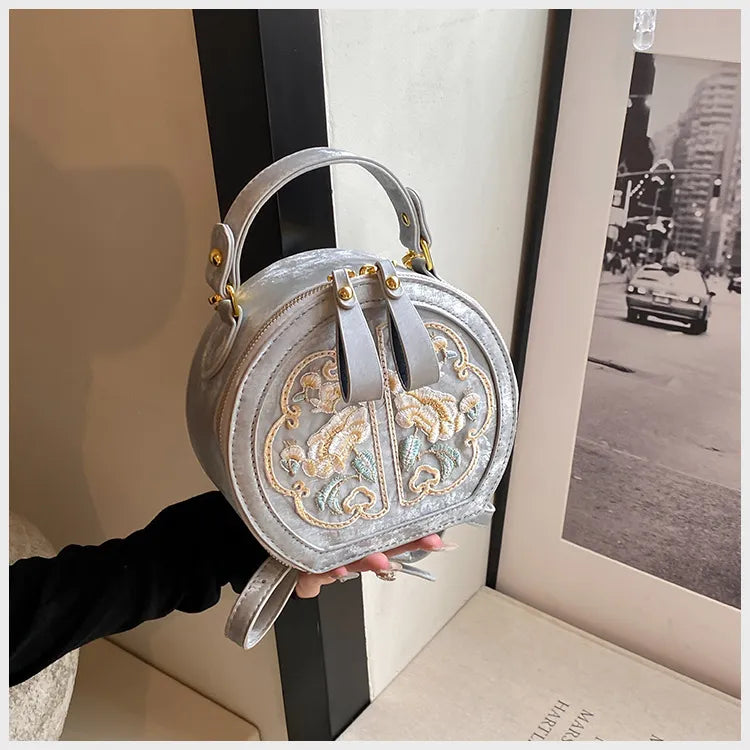 Chinese Embroidery Handbag Fashion Shoulder Messenger Bag