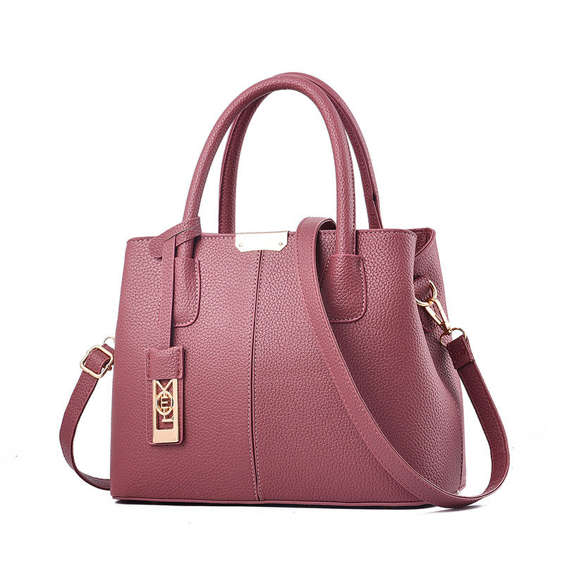 All-Match Middle-Aged Mother Fashion Shoulder Bag