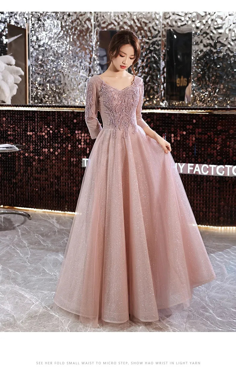 Summer Banquet Temperament Elegant Evening Dress