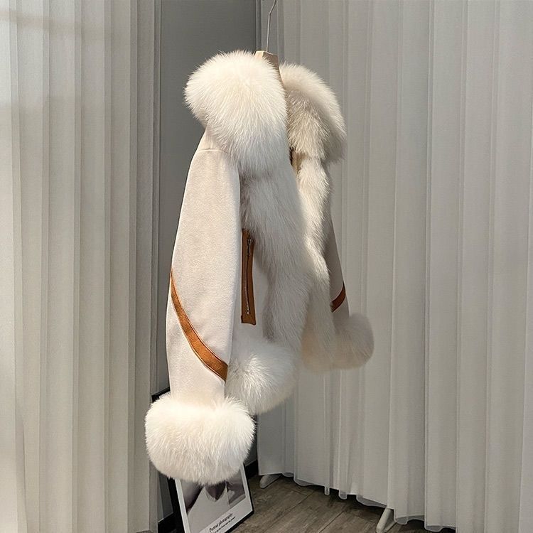 Women's Short Autumn And Winter Cotton Thick Fashion Fur Coat