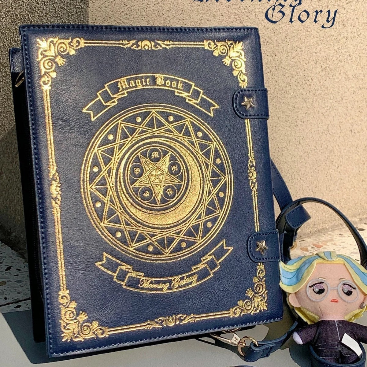 Japanese-style Retro Magic Book Shoulder Bag