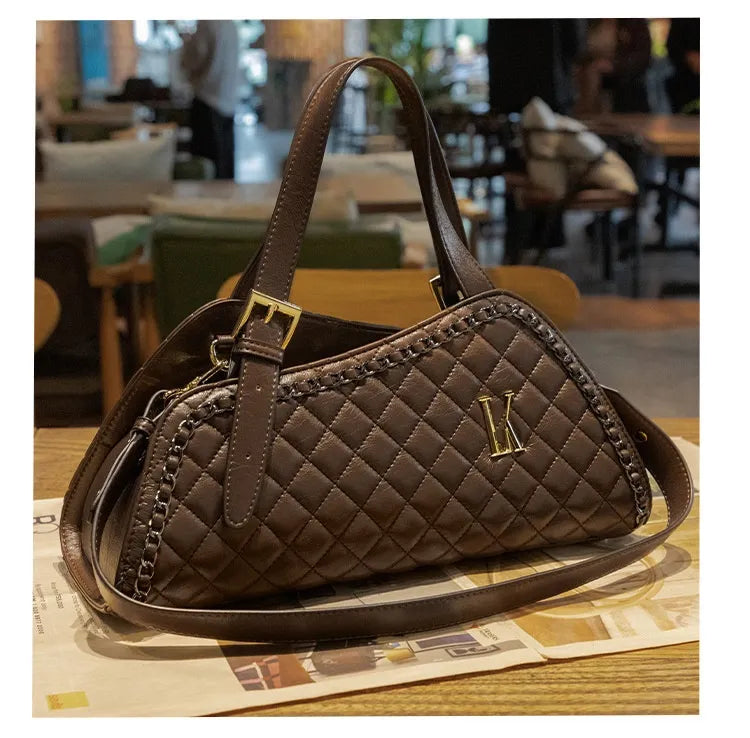 Women's New Fashion All-matching Commuter Shoulder Messenger Bag