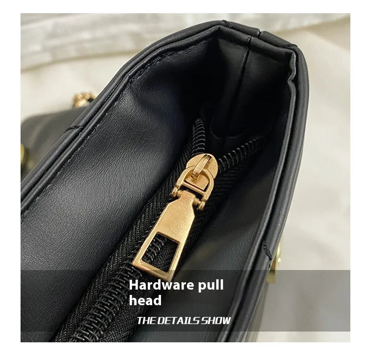 Simple Portable Casual Fashion Crossbody Diamond Embroidery Thread Chain Bag
