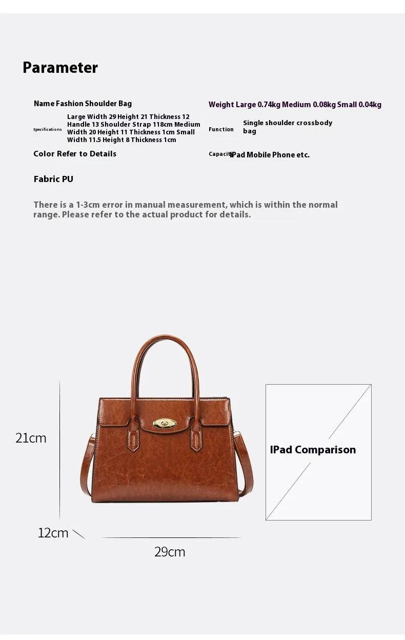 Fashion Retro All-match Bag Simple And Elegant