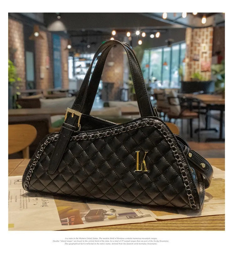 Women's New Fashion All-matching Commuter Shoulder Messenger Bag