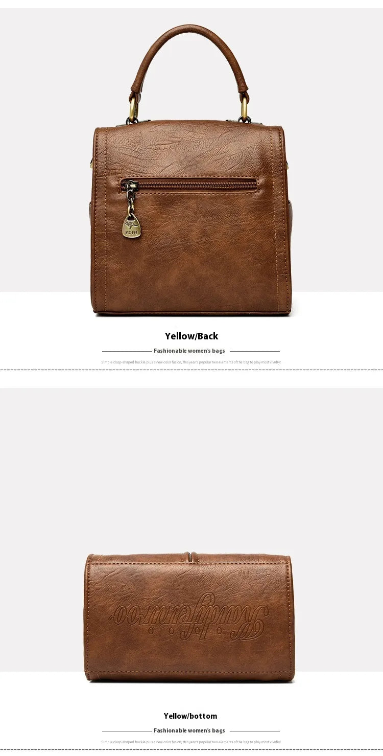 Multi-compartment Practical Messenger Bag Women's Shoulder Bag