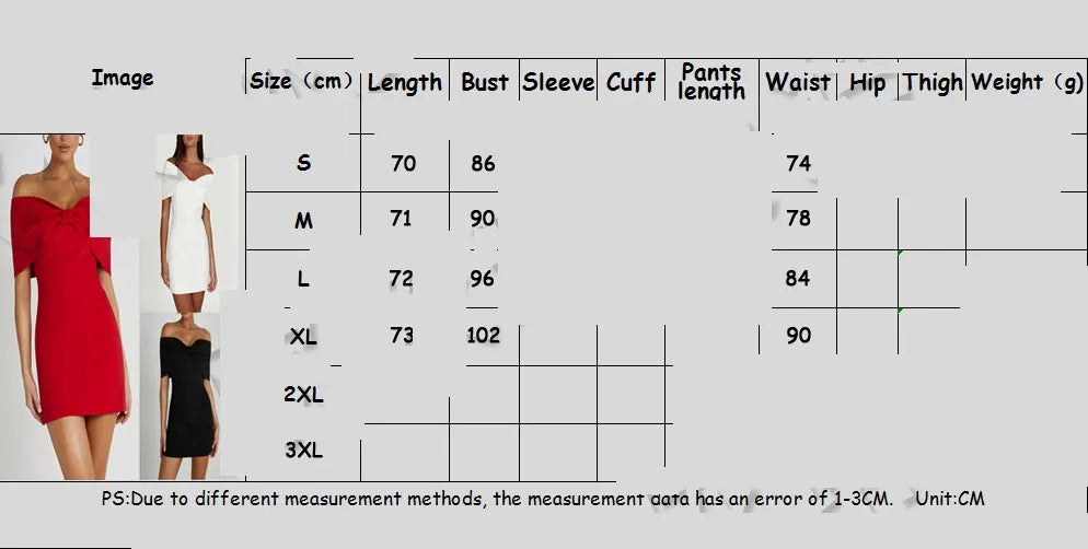 Summer New Sexy Off-neck Casual Dress