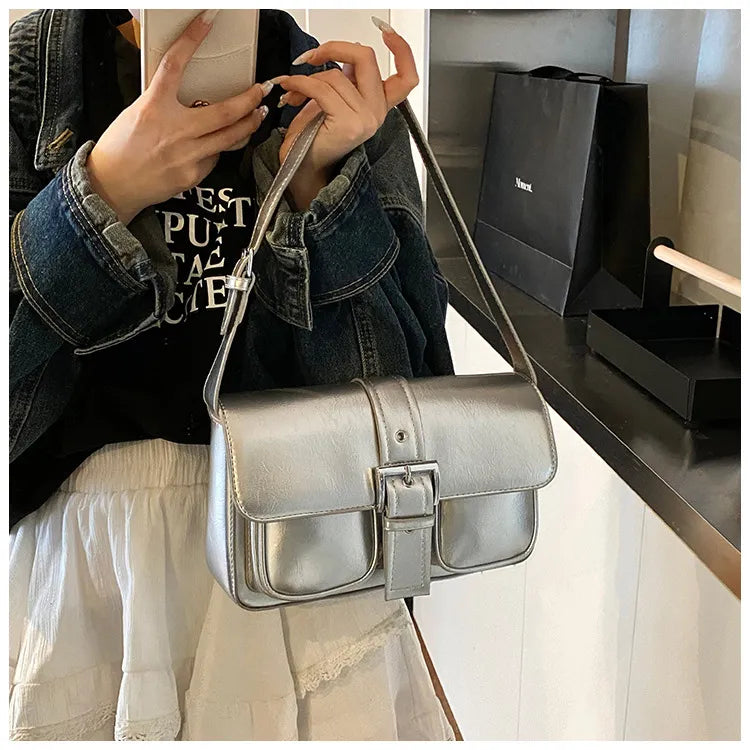 Simple Design Women's Bag Shoulder Fashion Handbag