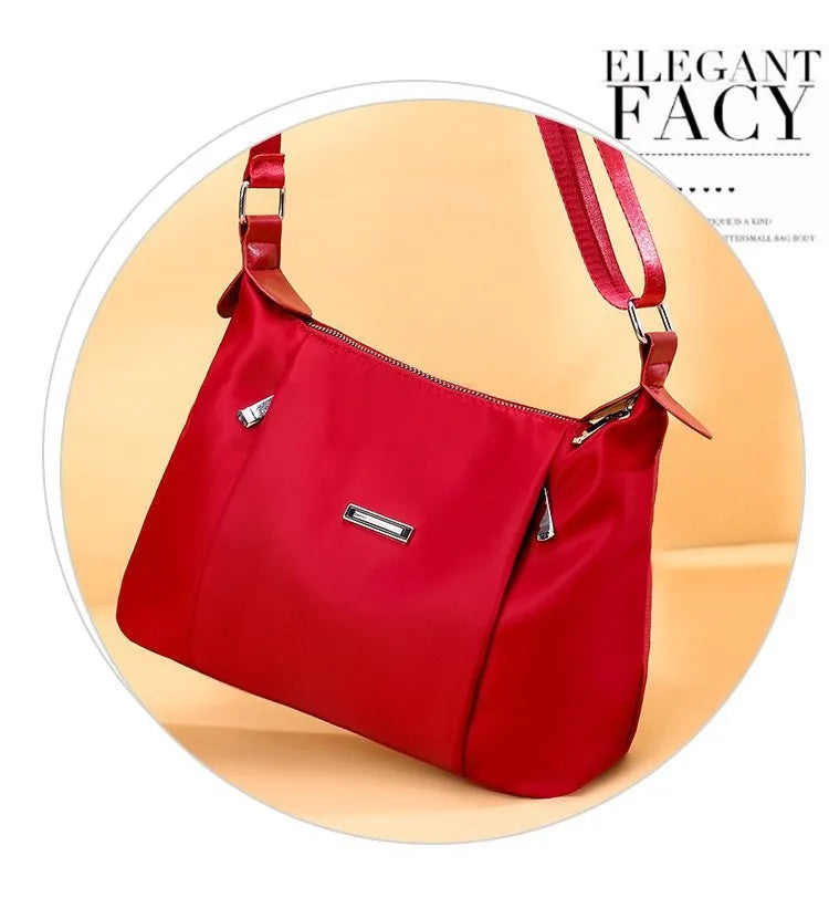 Fashion Oxford Cloth Shoulder Bag Simple Women's Crossbody Bag