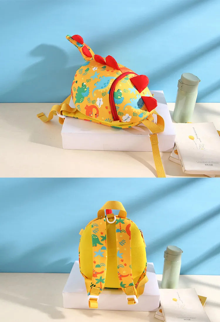 Children's Anti-lost Cartoon Dinosaur School Bag Kindergarten Backpack