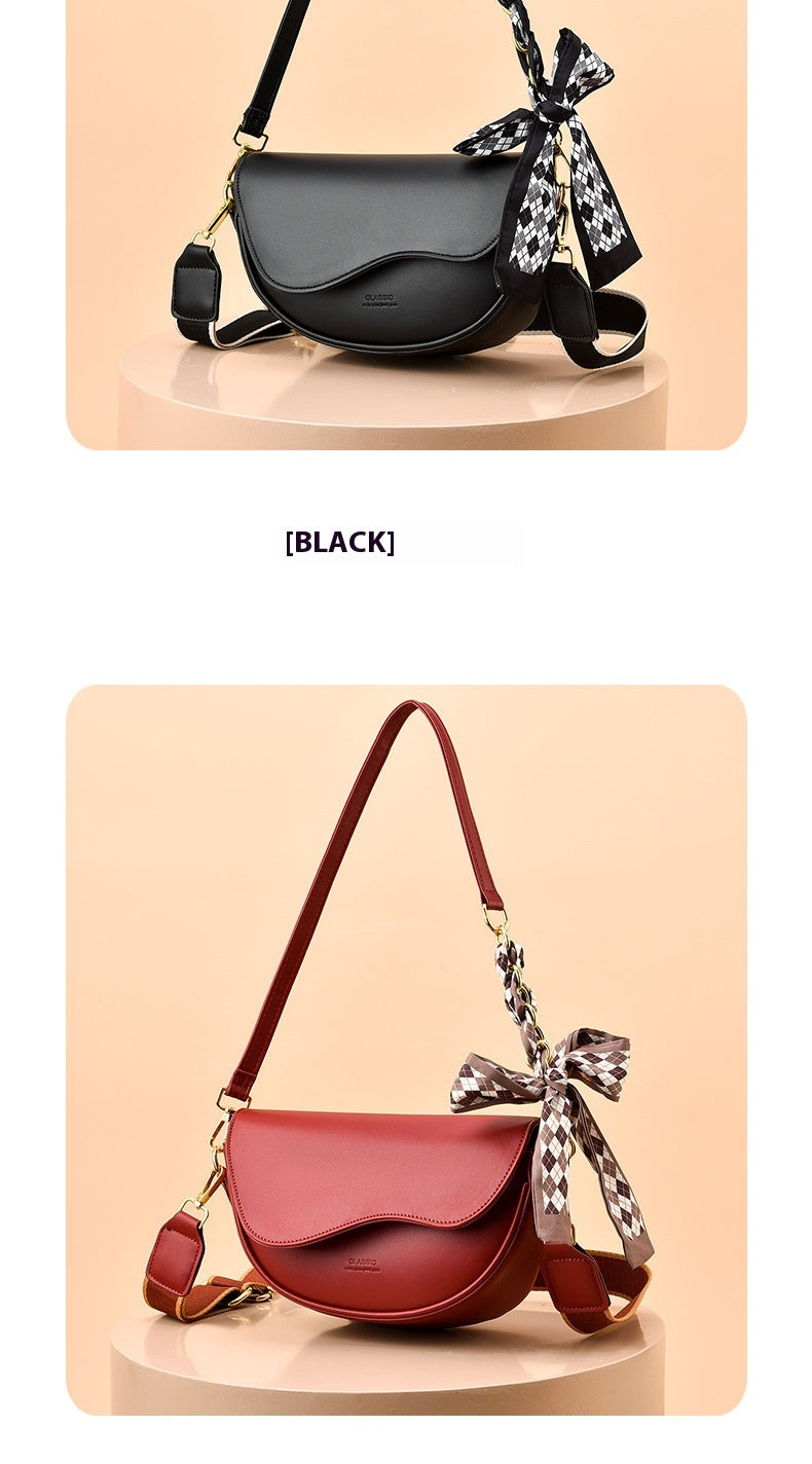 Special Interest Light Luxury Fall Winter Fashion Underarm Saddle Bag