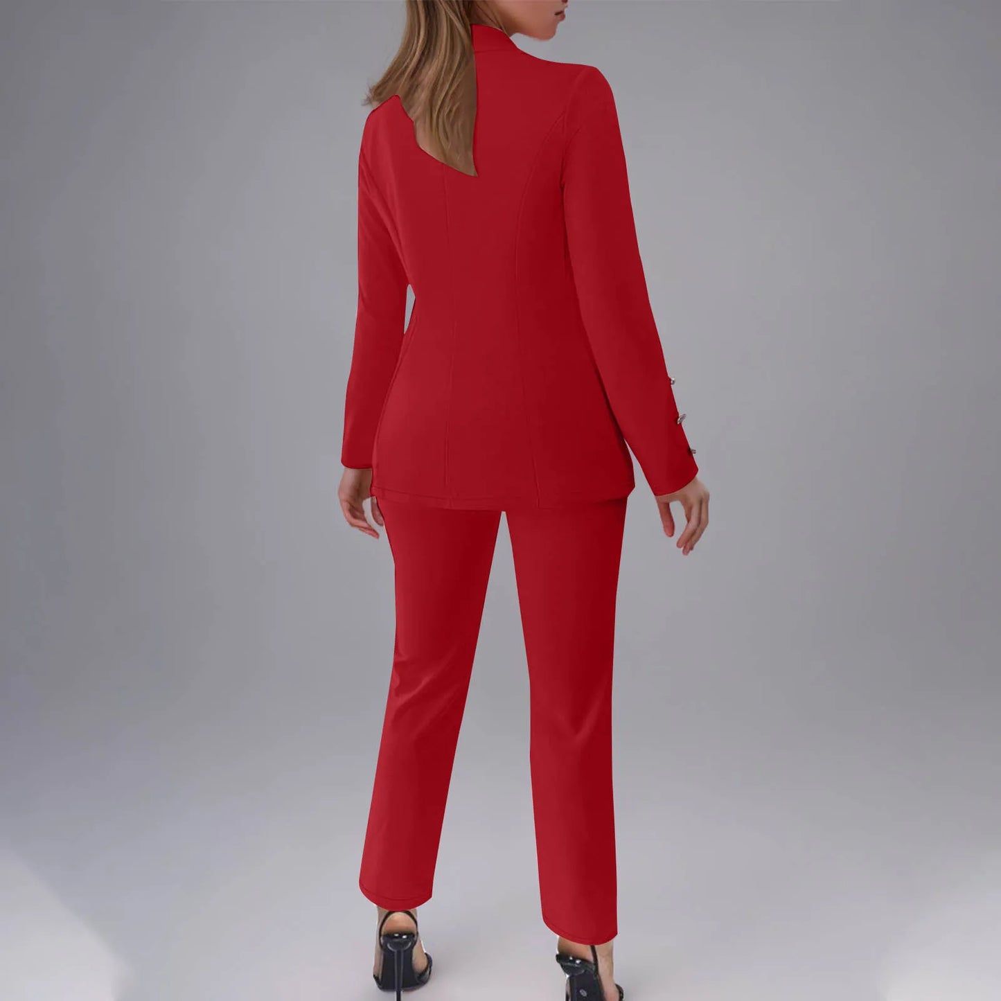 Button Slim Lapel Cardigan Graceful Suit Jacket