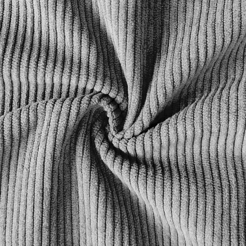 Corduroy Casual Stand Collar Long-sleeved Sweater