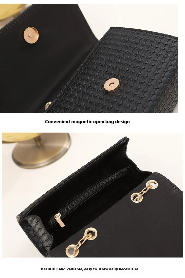 Women's Plaid Tassel Large Capacity Fashion Messenger Bag