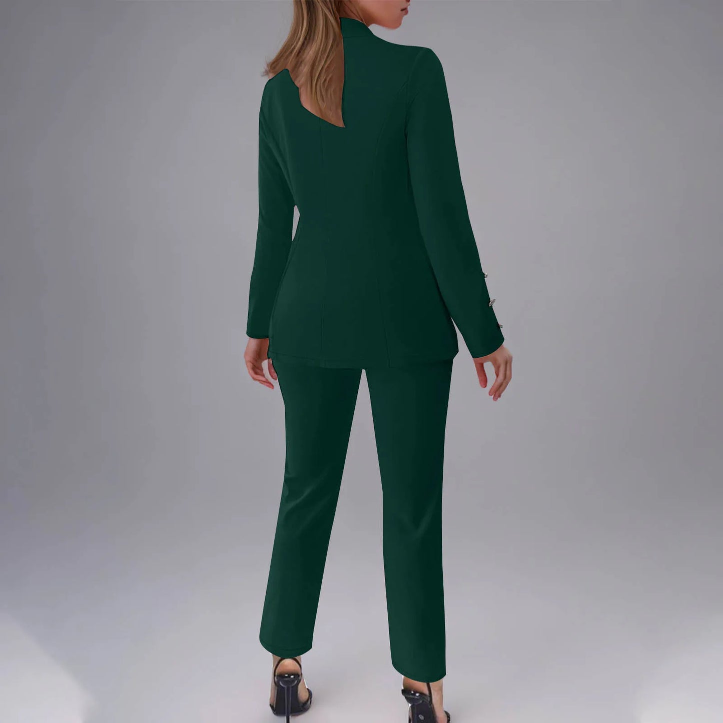 Button Slim Lapel Cardigan Graceful Suit Jacket