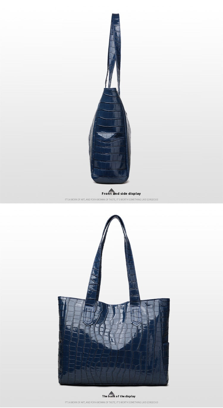 Korean Style Stylish Simple And Versatile European And American Commuters' Tote Bag