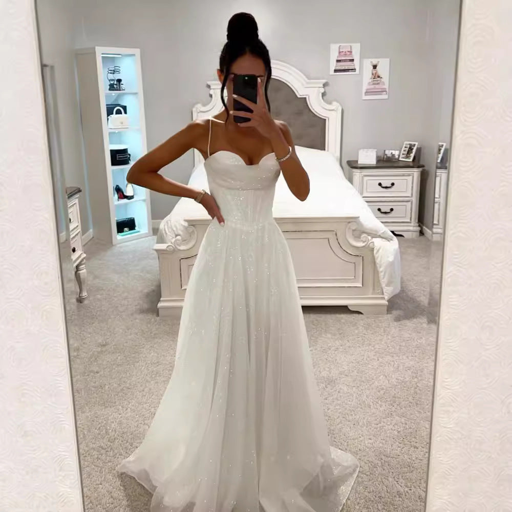Women's Gilding Sling Swing Dress