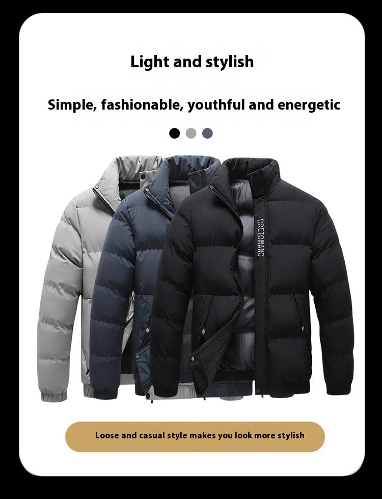 Winter Men's Warm Padded Down Jacket