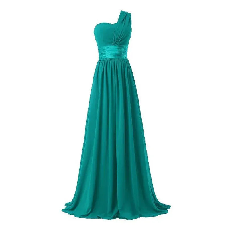 Long Multi-color Banquet Evening Dress