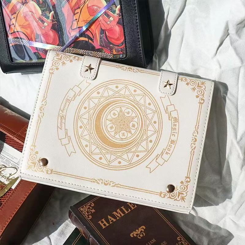 Japanese-style Retro Magic Book Shoulder Bag