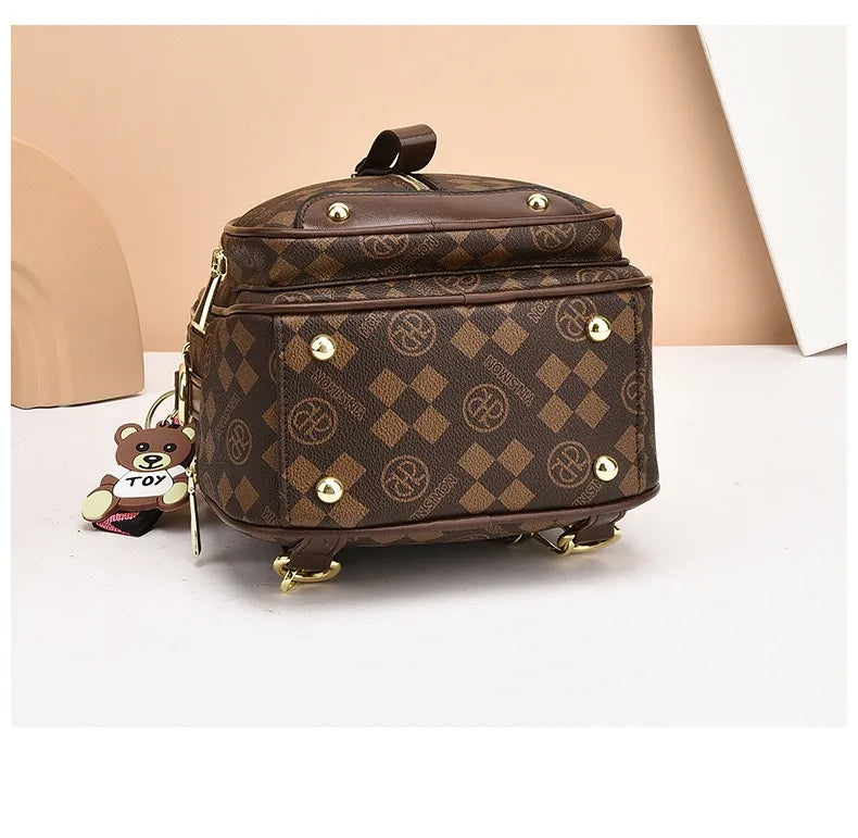 Fashionable All-match Simple Travel Backpack Bags Women