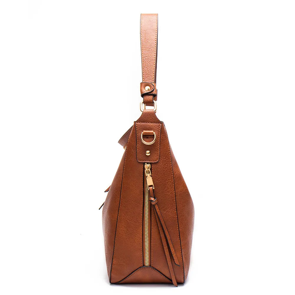 Hobo Bags Women High Capacity Handbags Fashion Commuting Crossbody Shoulder Bag Shopping Totes