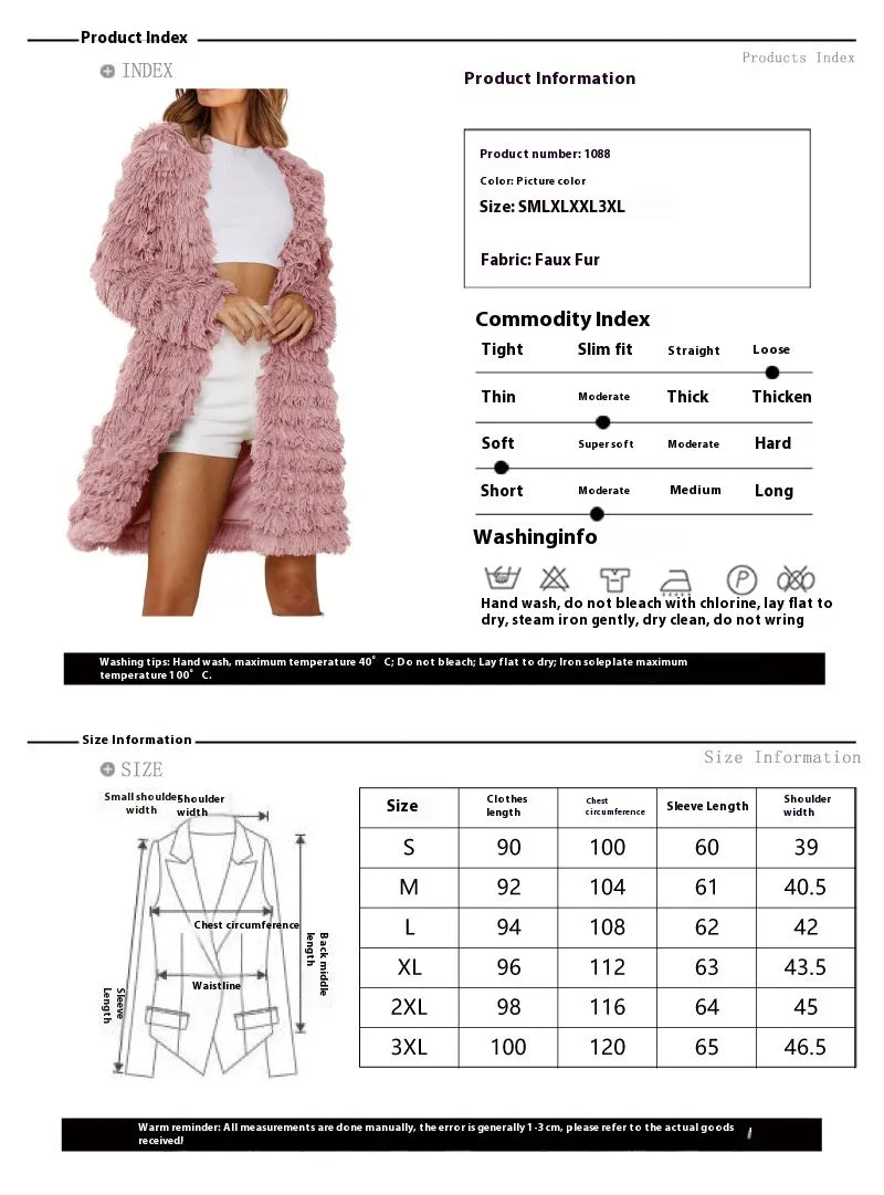 Thermal Jacket European And American-style Mid-length