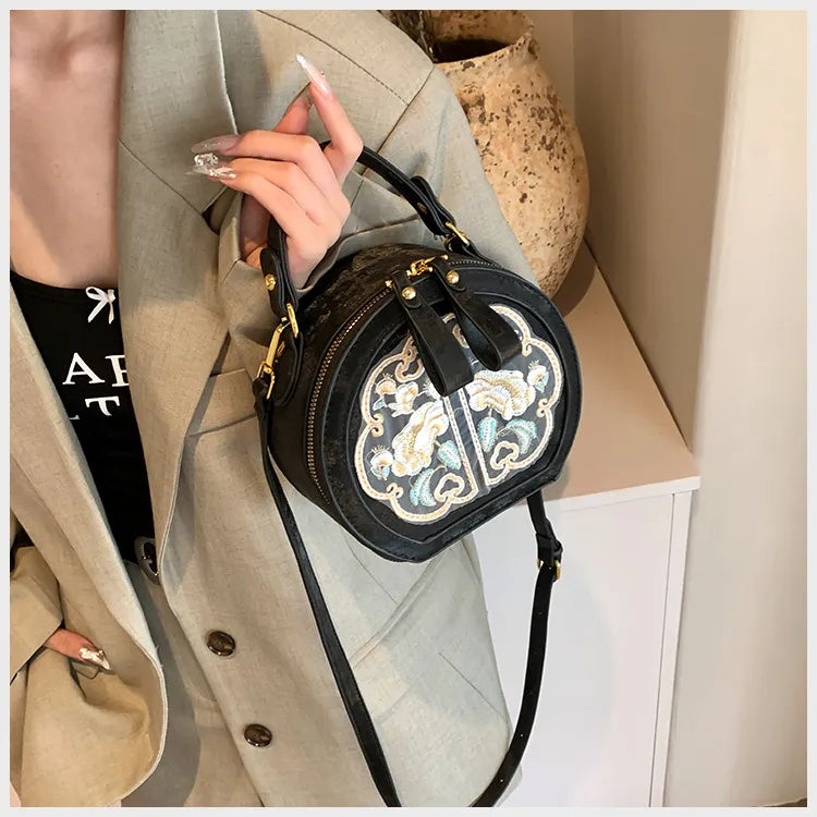 Chinese Embroidery Handbag Fashion Shoulder Messenger Bag