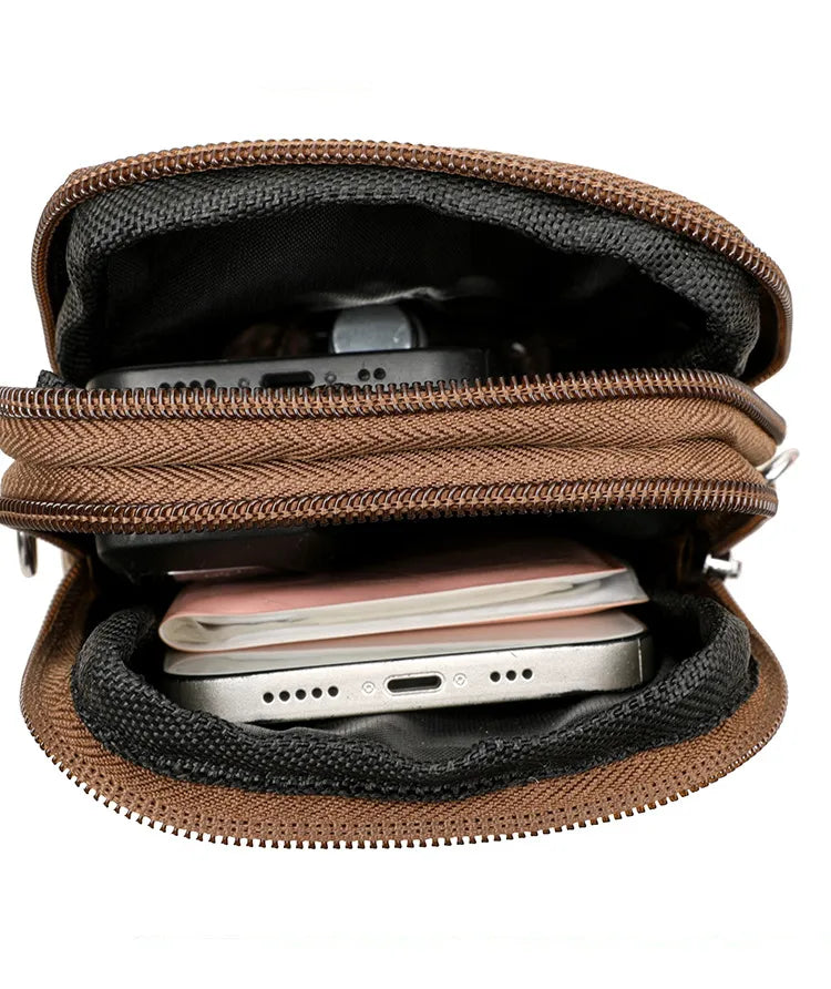 Stylish Simple And Versatile Mini Cell Phone Bag Vertical