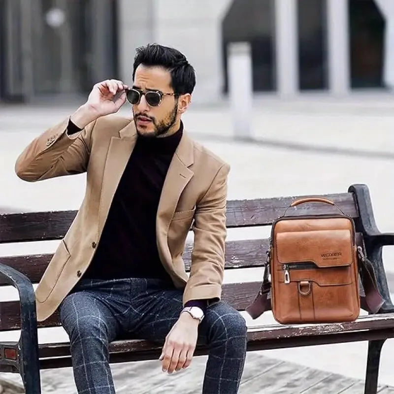 Versatile Crossbody & Shoulder Bags – Retro Casual & Trendy Business Messenger Bags for Men & Women-FREE USA SHIPPING