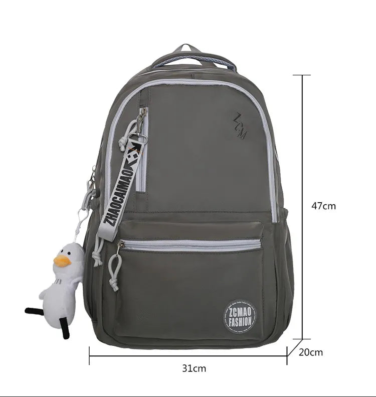 College Student Travel Junior High School Student Large Capacity Computer Backpack