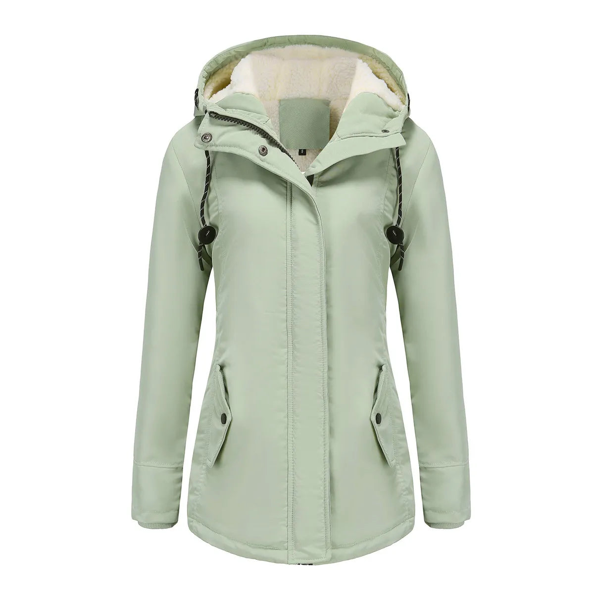Warm Coat Thickened Plus Velvet Cotton-padded Coat