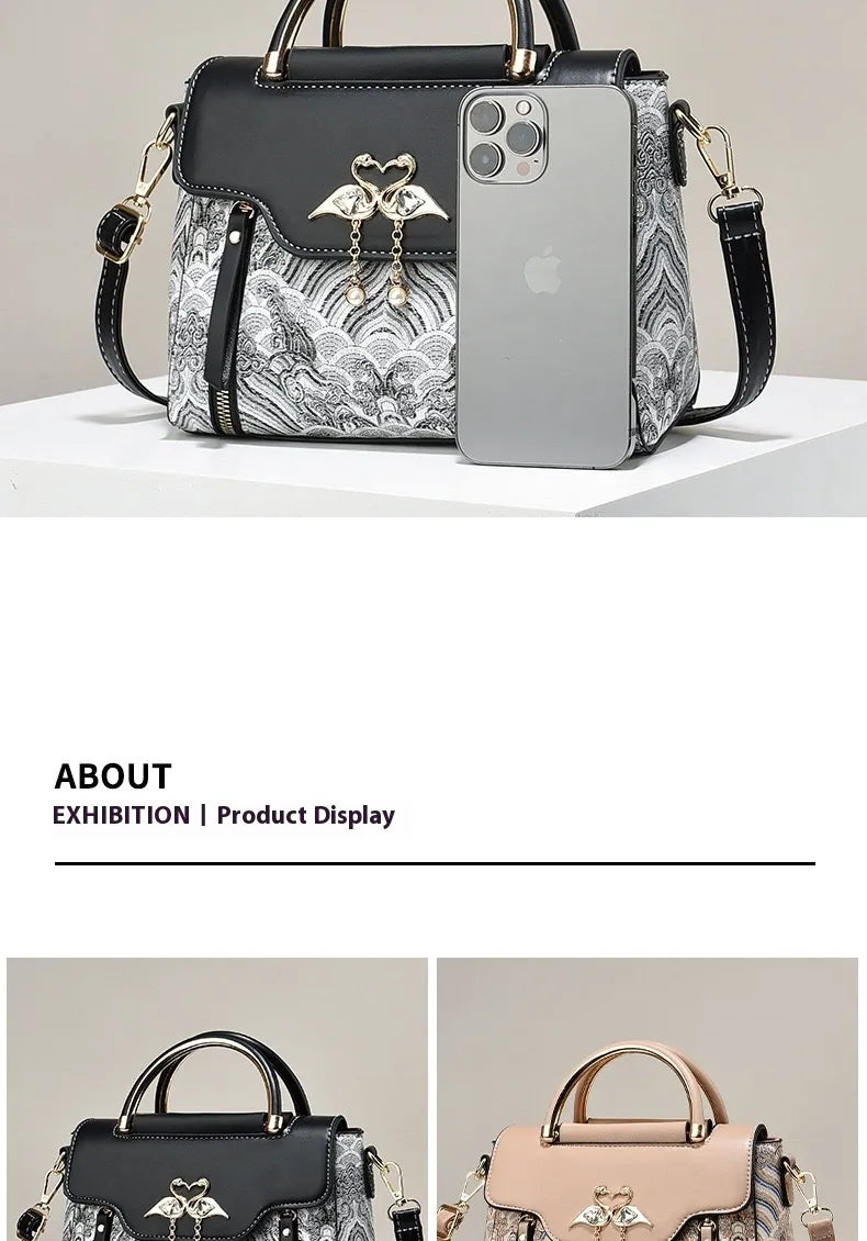 Chinese Style Embroidery Women's Handbag