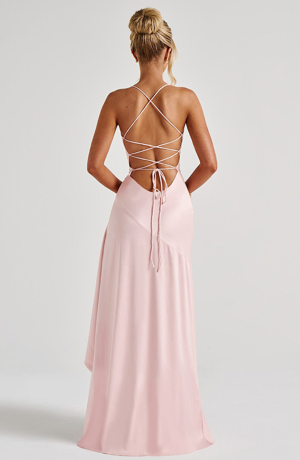 Women's Backless Ruffles Irregular Dress Summer Fashion Evening Party Club Split Suspender Maxi Dresses Clothing